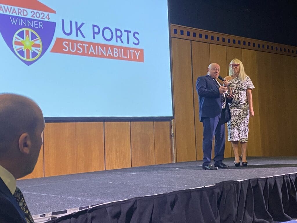 Achilles nombrada consultora del año en los premios a la sostenibilidad de UK Ports