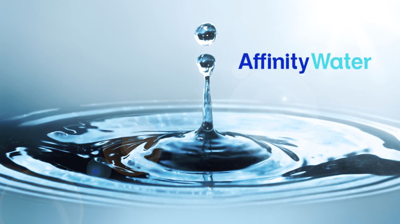 drop of water and ripples outward