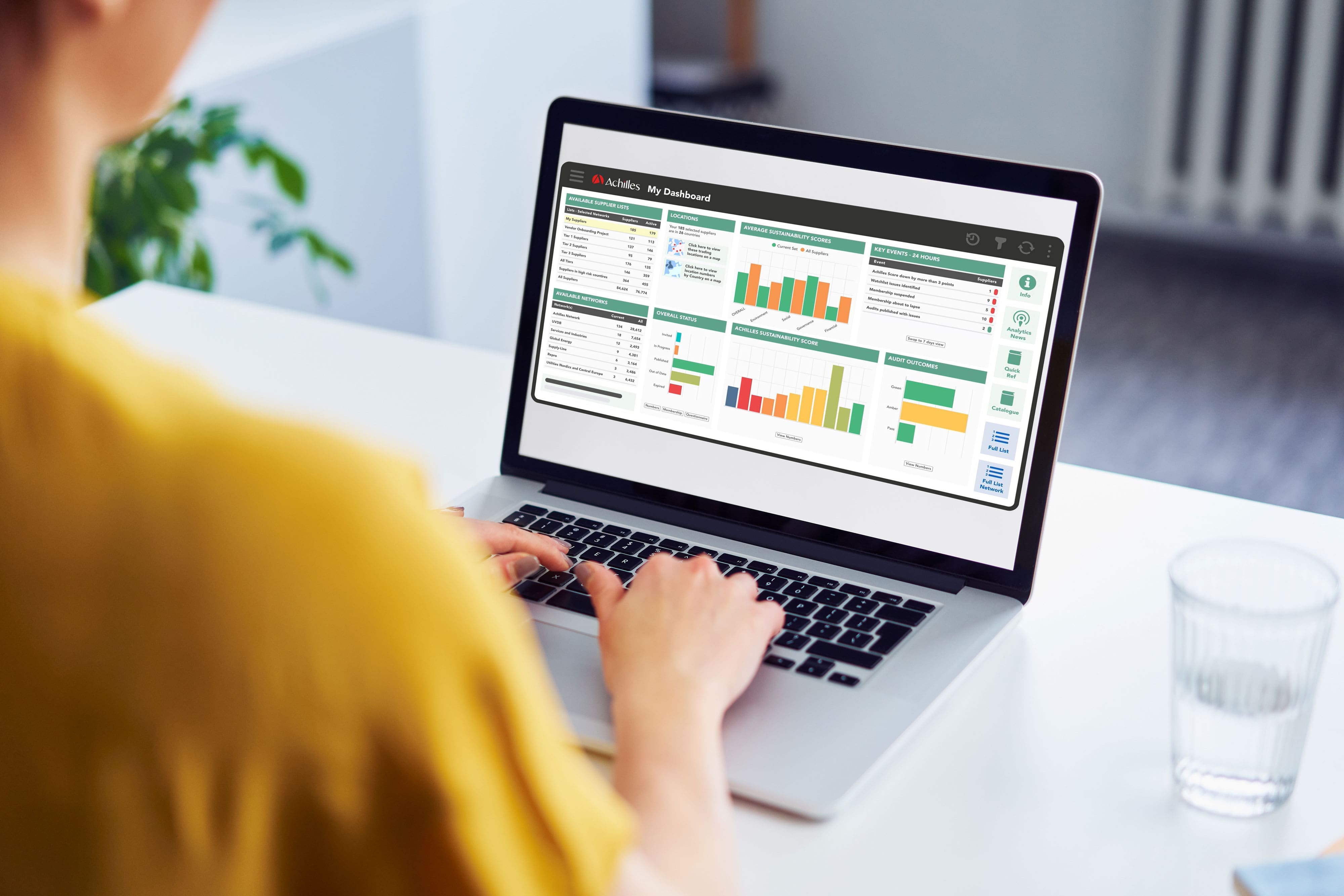 Achilles lance un nouvel outil d’analyse pour permettre un suivi et un reporting en temps réel de la durabilité de la chaîne d’approvisionnement