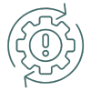 Business process efficiency icon