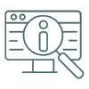 Information icon showing how Achilles provides access to supplier risk data