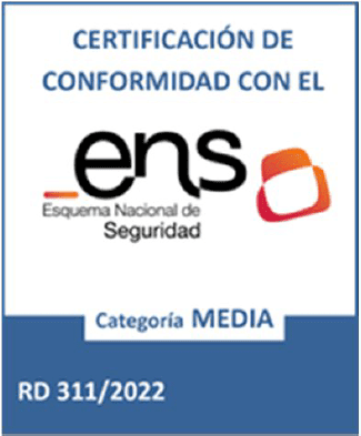 Certificado ENS-2025/0064